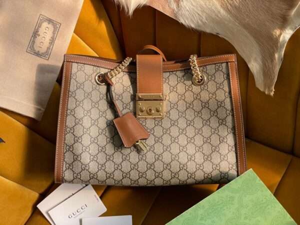 Gucci Padlock Bag Gucci Replica Logo Pattern 11 High Quality 35x23x14cm