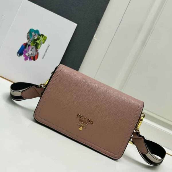 Prada Dual Strap Flap Crossbody Bag
